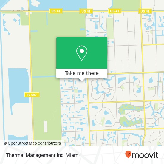 Mapa de Thermal Management Inc