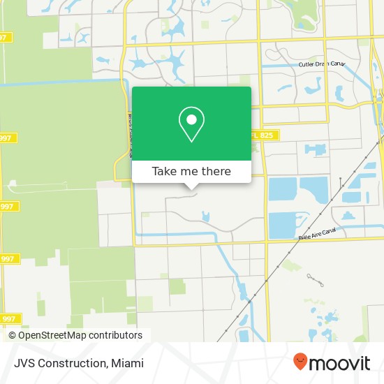 JVS Construction map