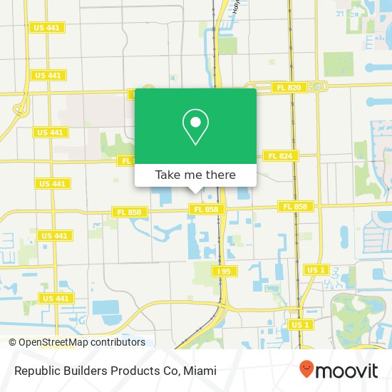 Mapa de Republic Builders Products Co