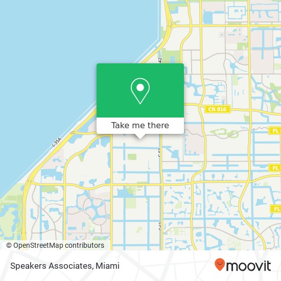 Speakers Associates map