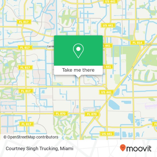 Courtney Singh Trucking map
