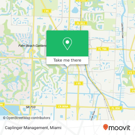 Caplinger Management map