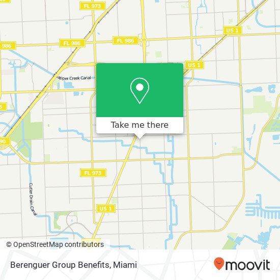 Berenguer Group Benefits map