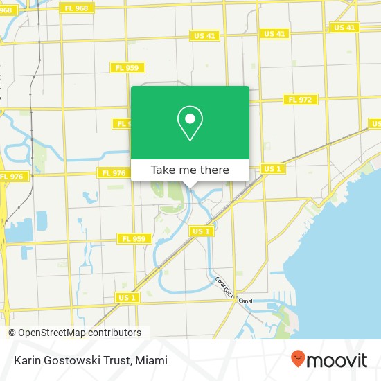 Mapa de Karin Gostowski Trust
