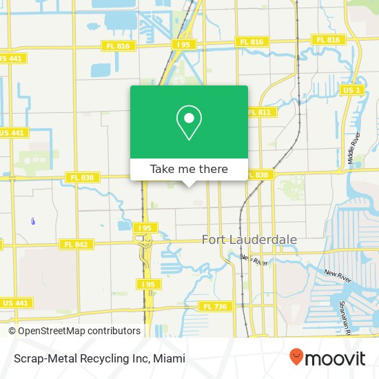 Scrap-Metal Recycling Inc map