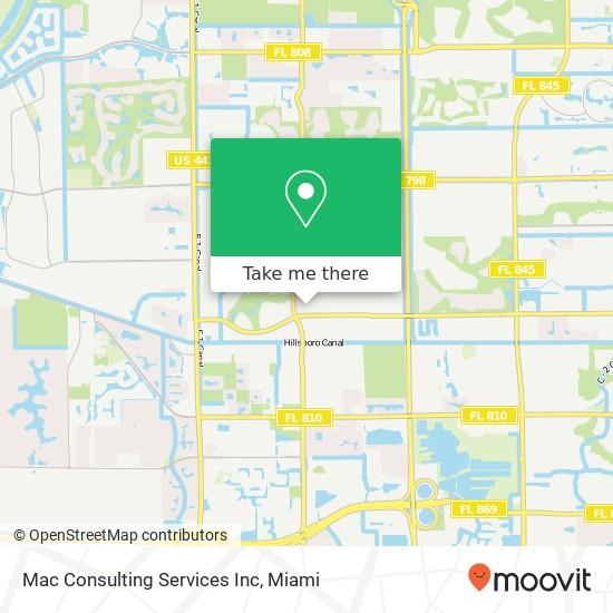 Mac Consulting Services Inc map