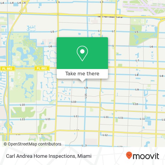 Carl Andrea Home Inspections map