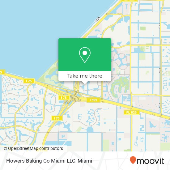 Mapa de Flowers Baking Co Miami LLC