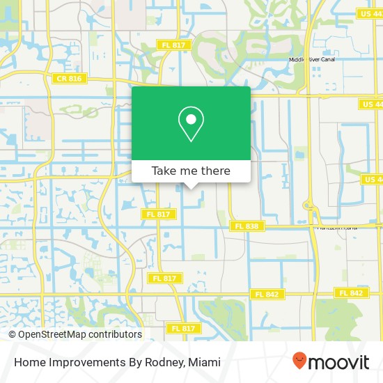 Home Improvements By Rodney map