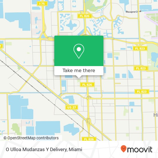 O Ulloa Mudanzas Y Delivery map