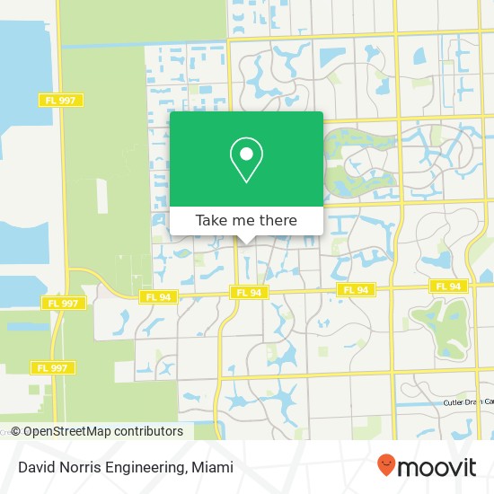 David Norris Engineering map