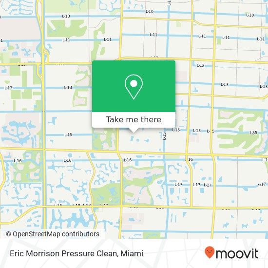 Mapa de Eric Morrison Pressure Clean