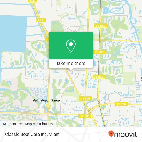 Classic Boat Care Inc map