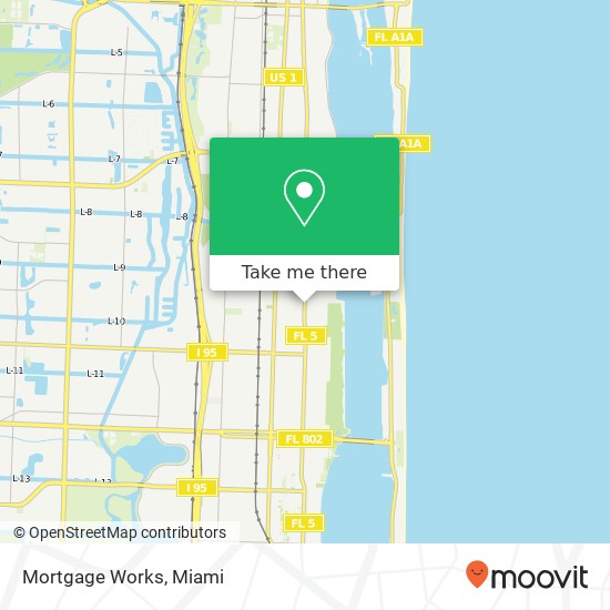 Mapa de Mortgage Works