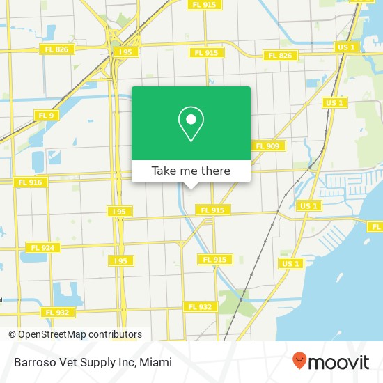 Mapa de Barroso Vet Supply Inc