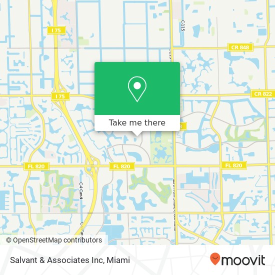 Salvant & Associates Inc map
