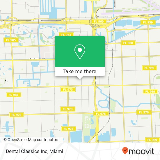 Dental Classics Inc map