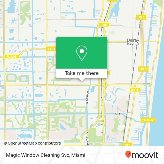 Magic Window Cleaning Svc map