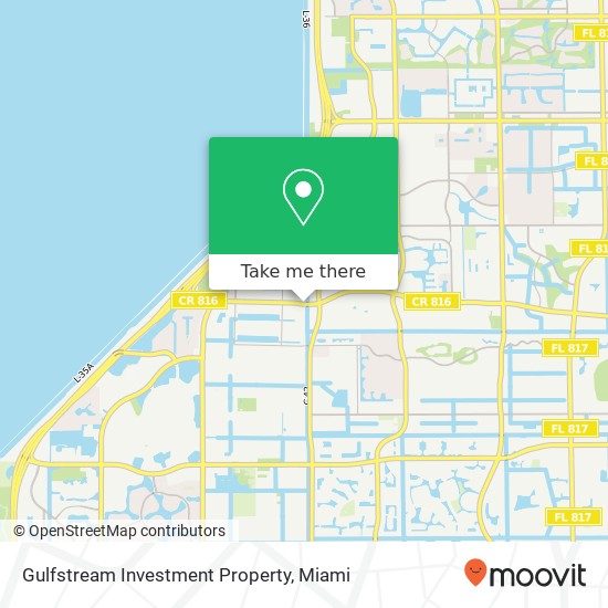 Mapa de Gulfstream Investment Property