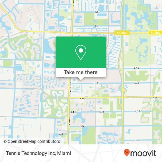 Tennis Technology Inc map