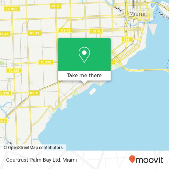 Mapa de Courtrust Palm Bay Ltd