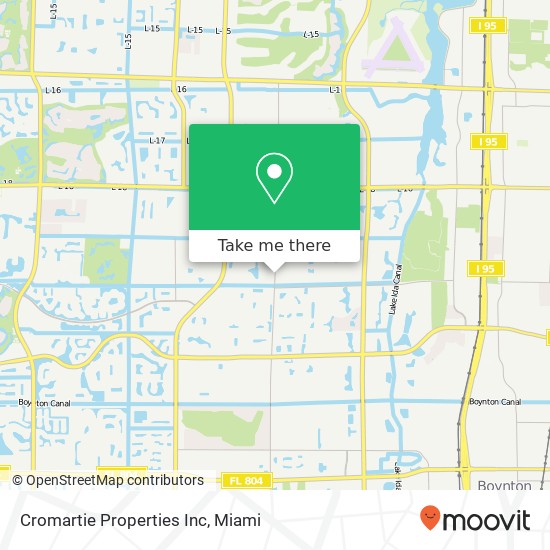 Mapa de Cromartie Properties Inc