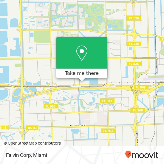 Mapa de Falvin Corp