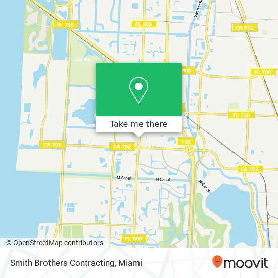 Smith Brothers Contracting map