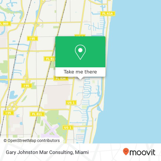 Mapa de Gary Johnston Mar Consulting