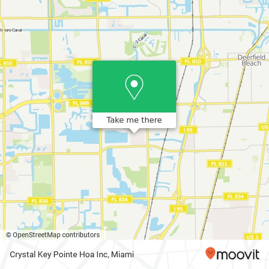 Crystal Key Pointe Hoa Inc map