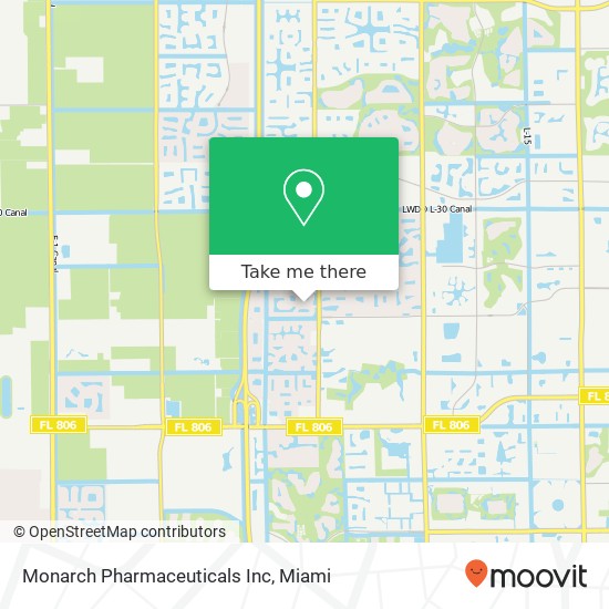 Monarch Pharmaceuticals Inc map