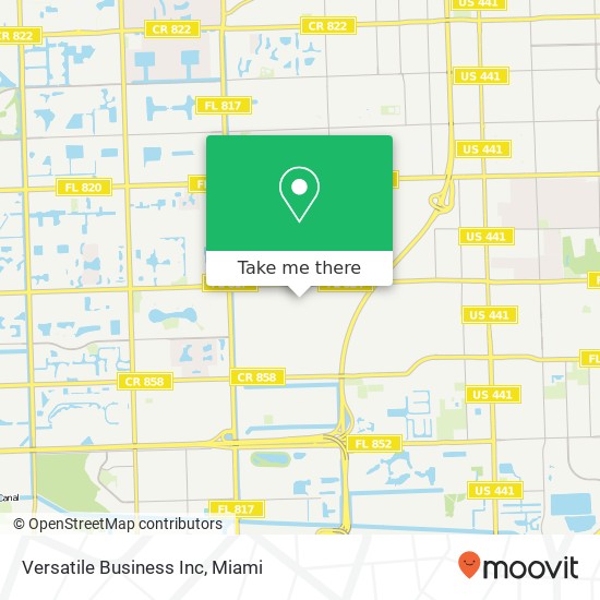 Mapa de Versatile Business Inc
