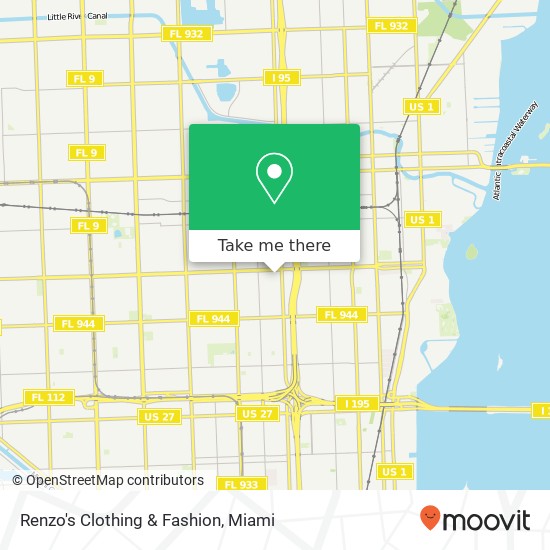 Mapa de Renzo's Clothing & Fashion
