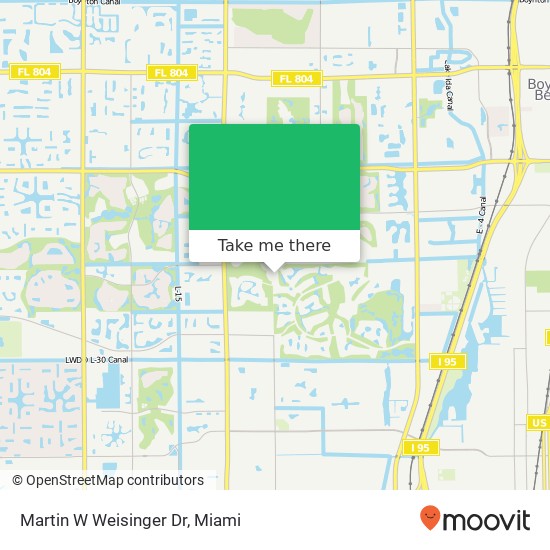 Martin W Weisinger Dr map