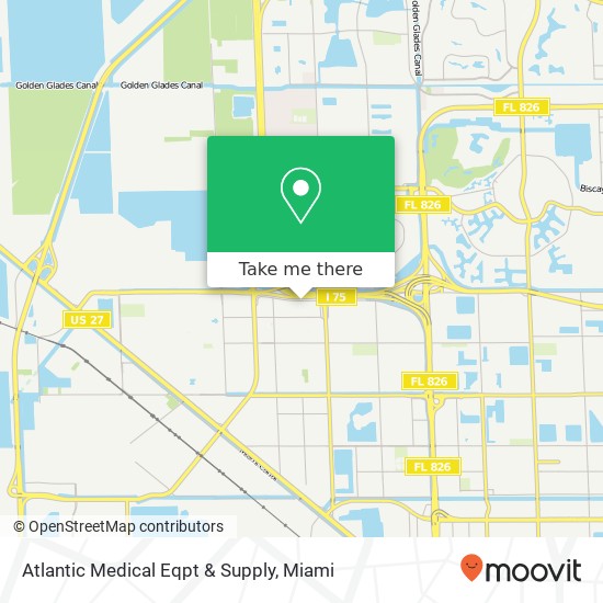 Atlantic Medical Eqpt & Supply map