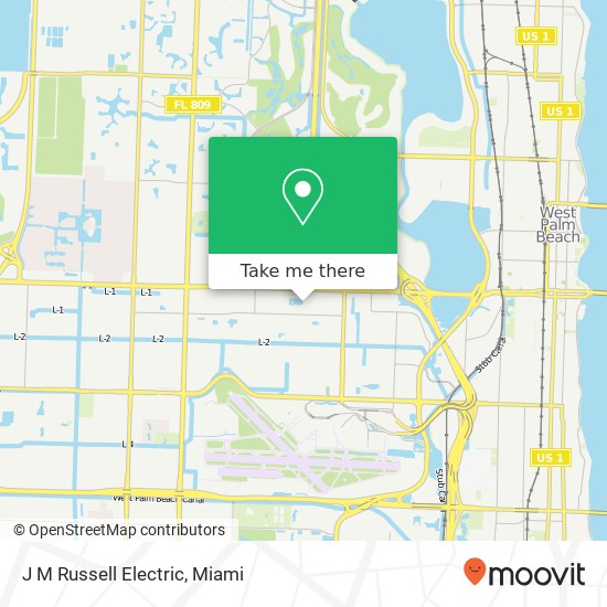 Mapa de J M Russell Electric