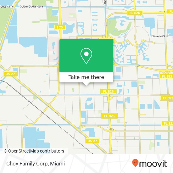 Choy Family Corp map