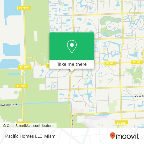 Mapa de Pacific Homes LLC