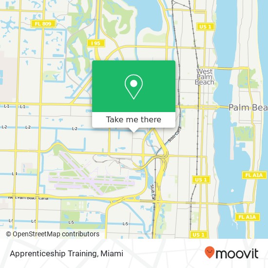 Apprenticeship Training map