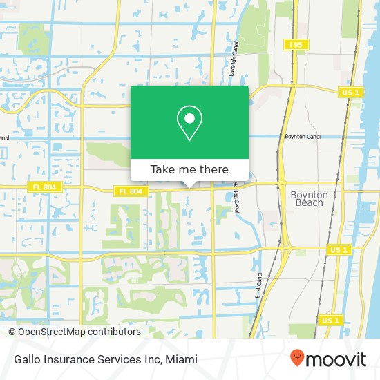 Gallo Insurance Services Inc map