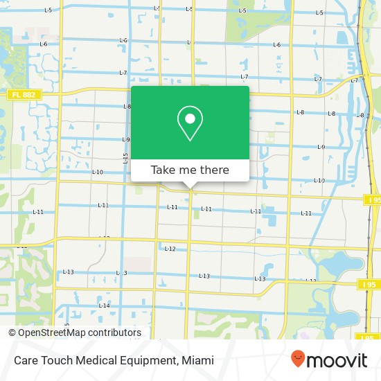 Mapa de Care Touch Medical Equipment