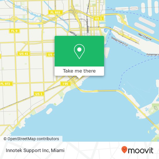 Innotek Support Inc map