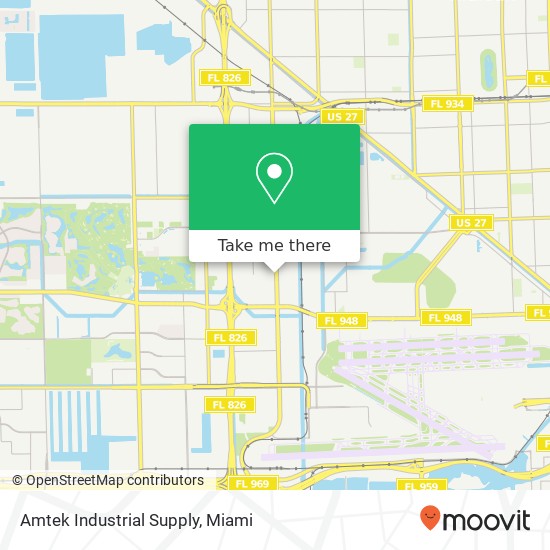 Amtek Industrial Supply map