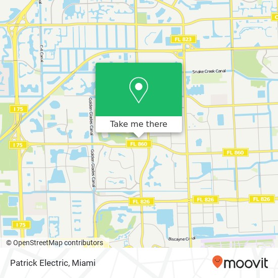 Patrick Electric map