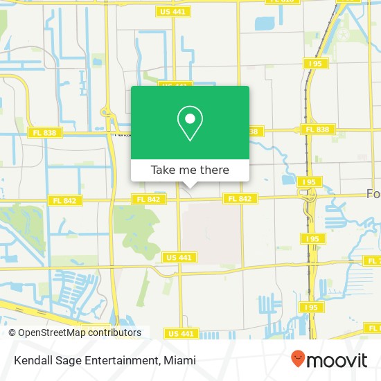 Mapa de Kendall Sage Entertainment