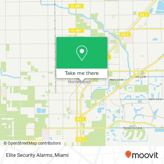 Elite Security Alarms map