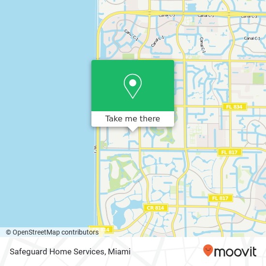 Mapa de Safeguard Home Services