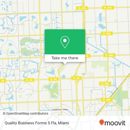 Quality Business Forms S Fla map