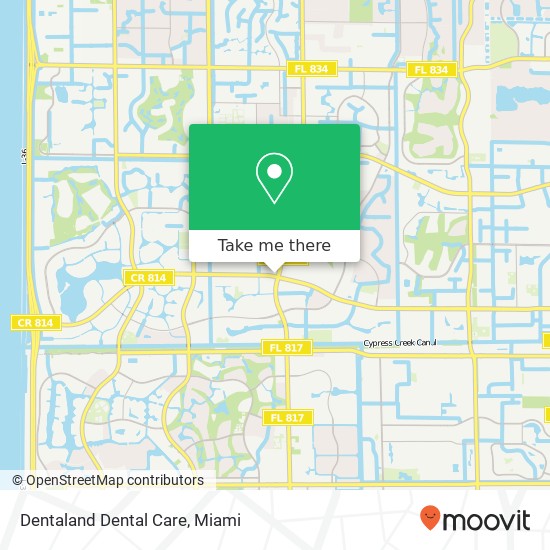 Mapa de Dentaland Dental Care