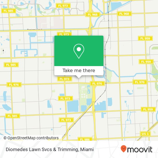 Mapa de Diomedes Lawn Svcs & Trimming